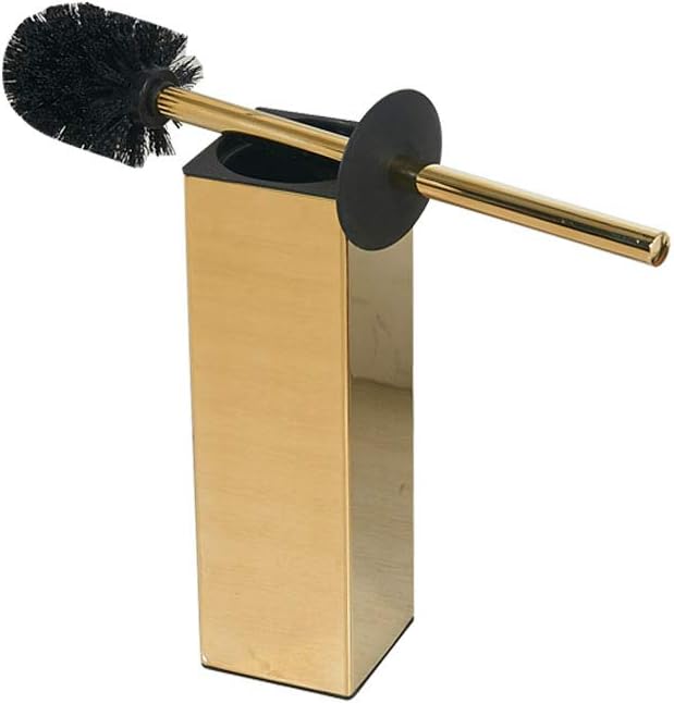 BGL Freestanding Solid Stianless Steel 304 Toilet Bowl Brush and Holder for Bathroom Storage and