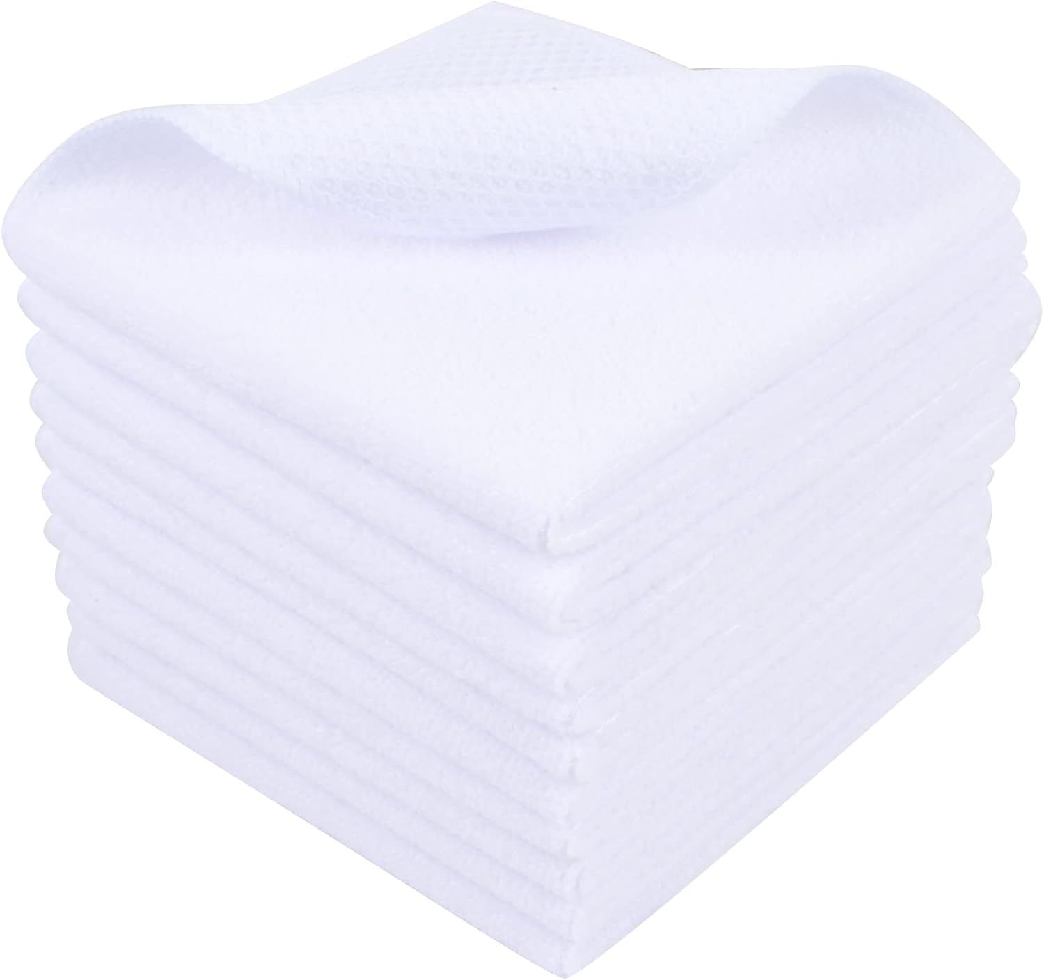 SINLAND Wholesale Microfiber Dish Cloth Best Kitchen Cloths Cleaning Cloths with Poly Scour Side