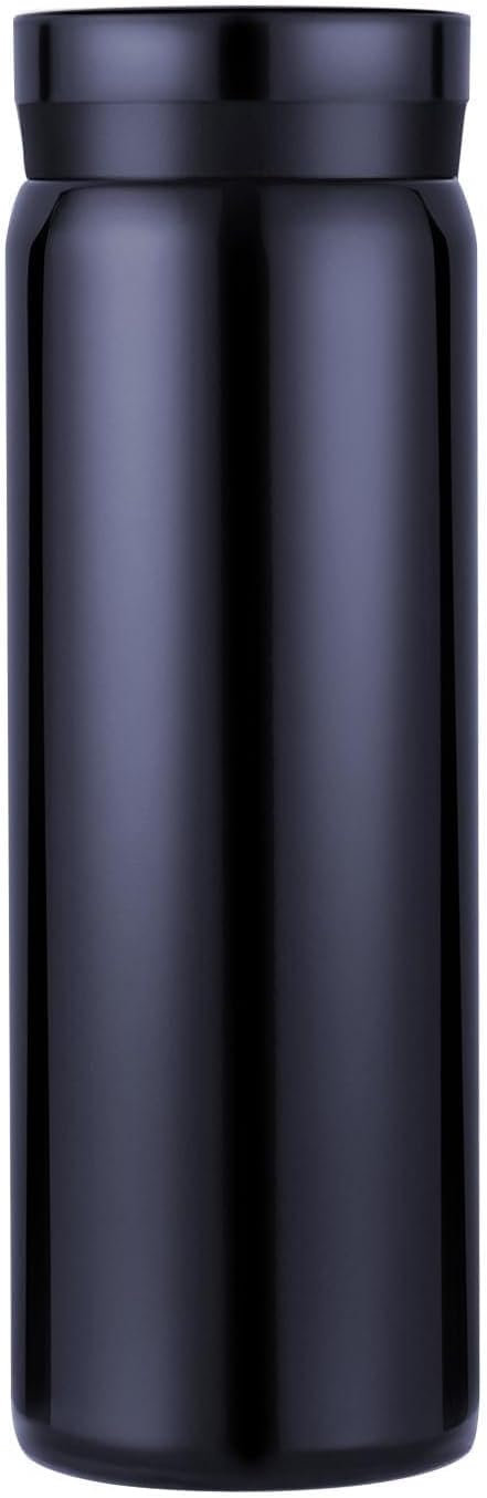 10oz Mini Water Bottle Stainless Steel Thermos Small Flask - Insulated Vacuum, Leak Proof, Keeps