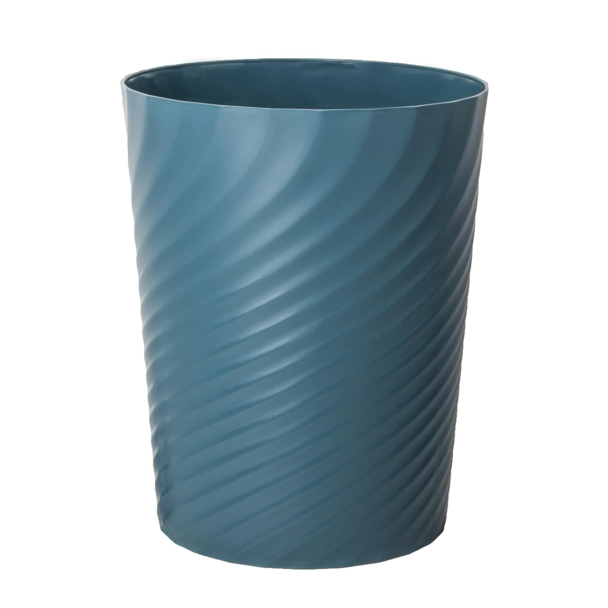 UUJOLY Plastic Trash Can Wastebasket, Garbage Container Basket for Bathrooms, Kitchens, Offices