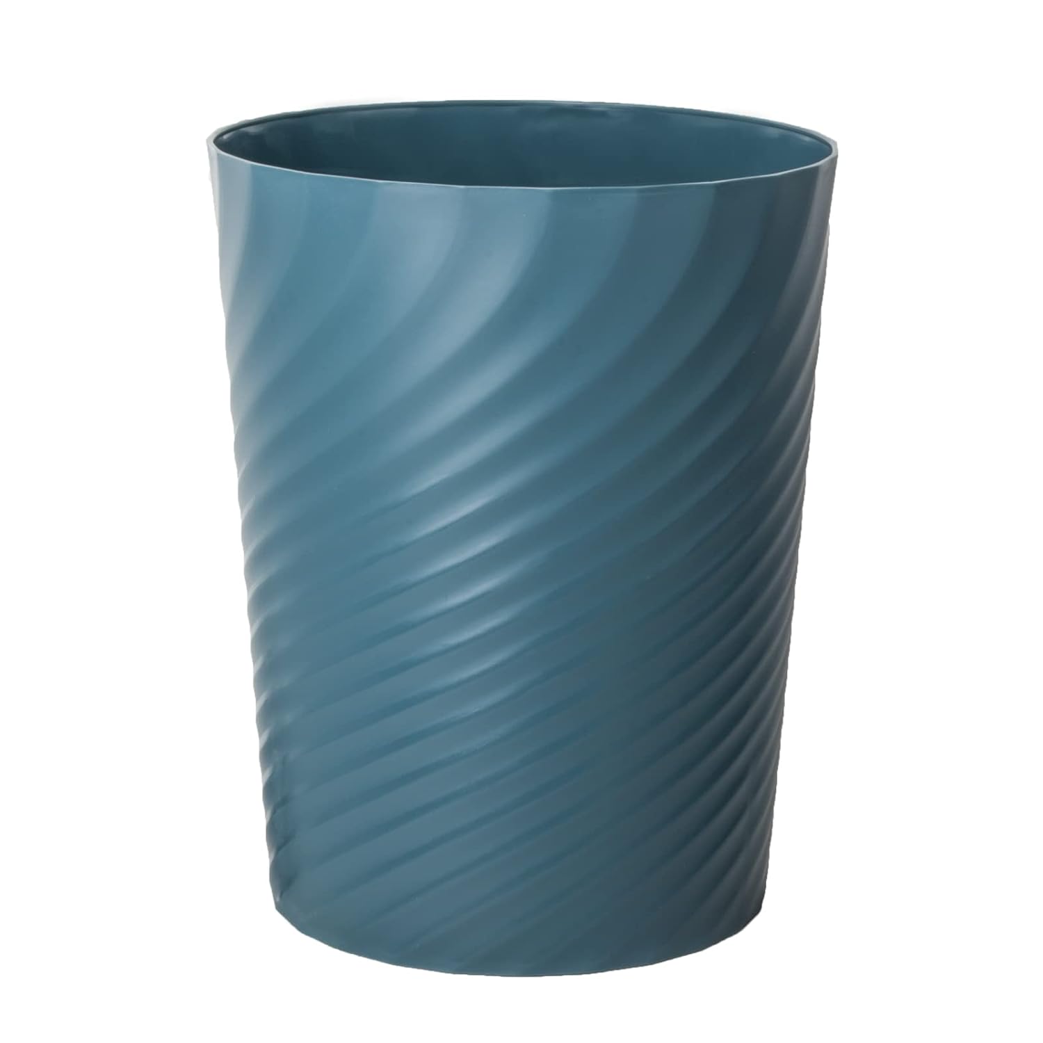 UUJOLY Plastic Trash Can Wastebasket, Garbage Container Basket for Bathrooms, Kitchens, Offices