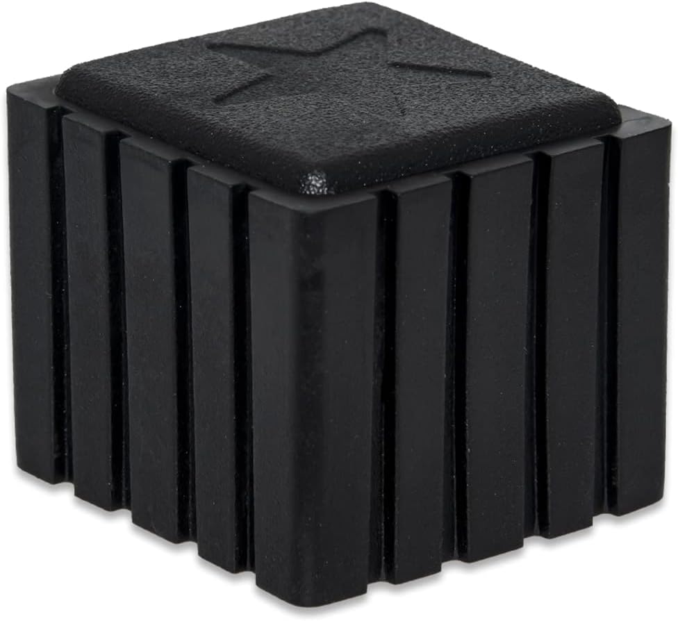 Flyshop Anti-Skid Non-Marking Synthetic Rubber Patio Chair Table Leg Caps Square Furniture Covers