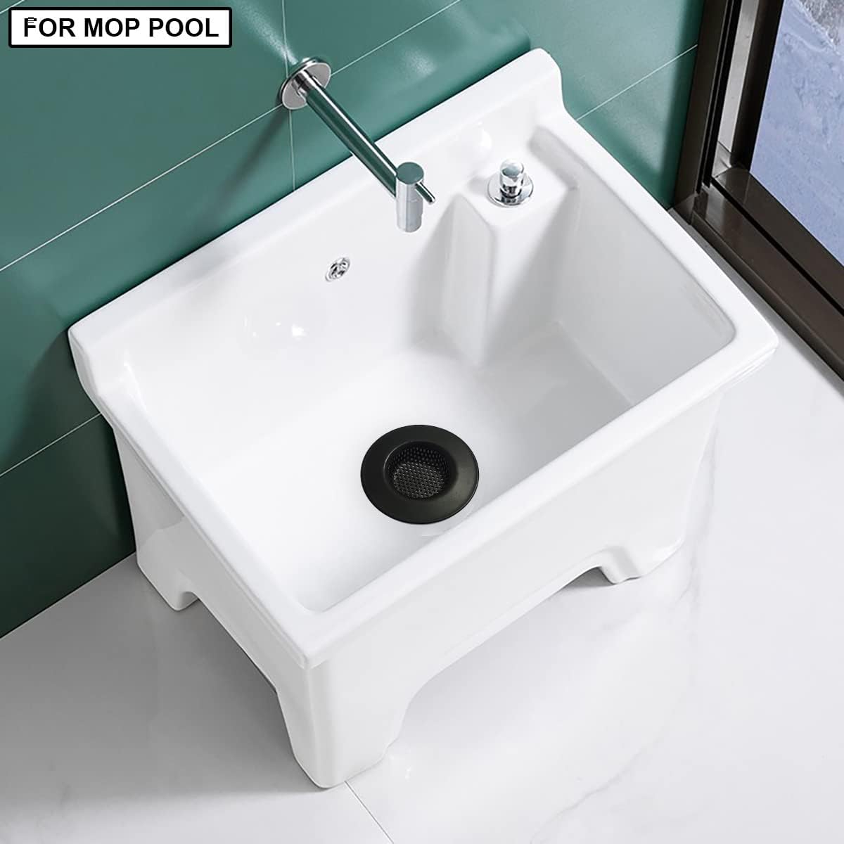 1.75" Bathtub Drain Strainers, Shower Drain Hair Catchers, Stainless Steel Drain Filter Cover for