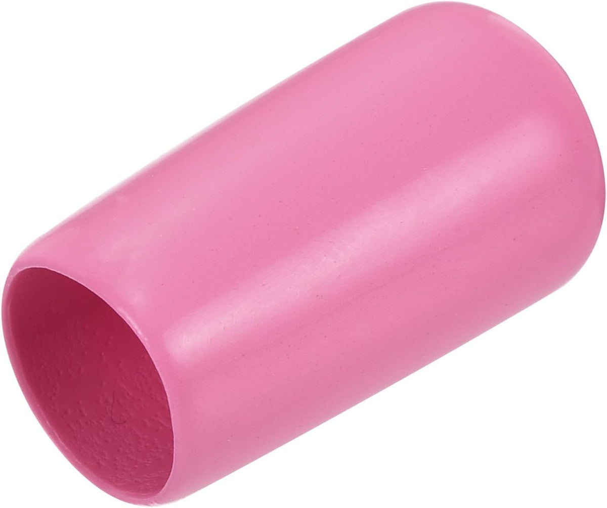 uxcell 20pcs Rubber End Caps 10mm(3/8 inch) ID Vinyl PVC Round Tube Bolt Cap Cover Screw Thread