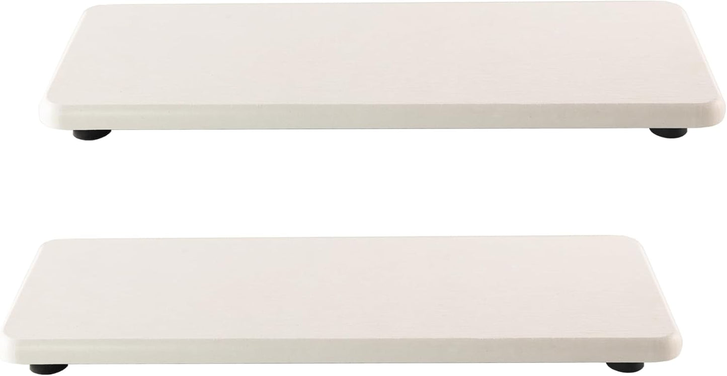 2 Pcs Water Absorbing Stone Trays, Kitchen/Bathroom Sink Soap Dish, Diatomite Tray Used for Hand