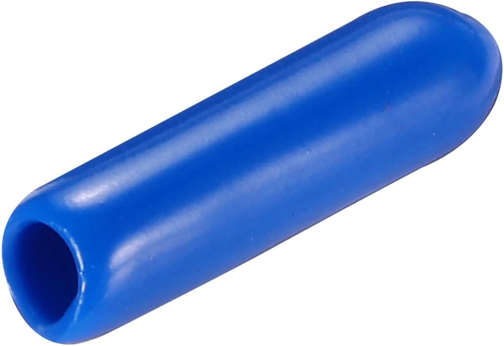 uxcell 20pcs Rubber End Caps 3mm(1/8") ID Vinyl PVC Round Tube Bolt Cap Cover Screw Thread