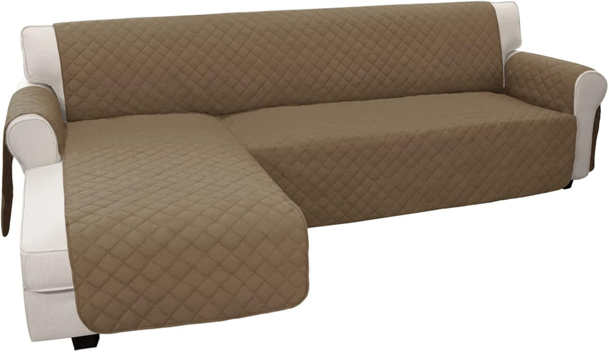 Easy-Going Sofa Slipcover L Shape Sofa Cover Sectional Couch Cover Chaise Lounge Slip Cover