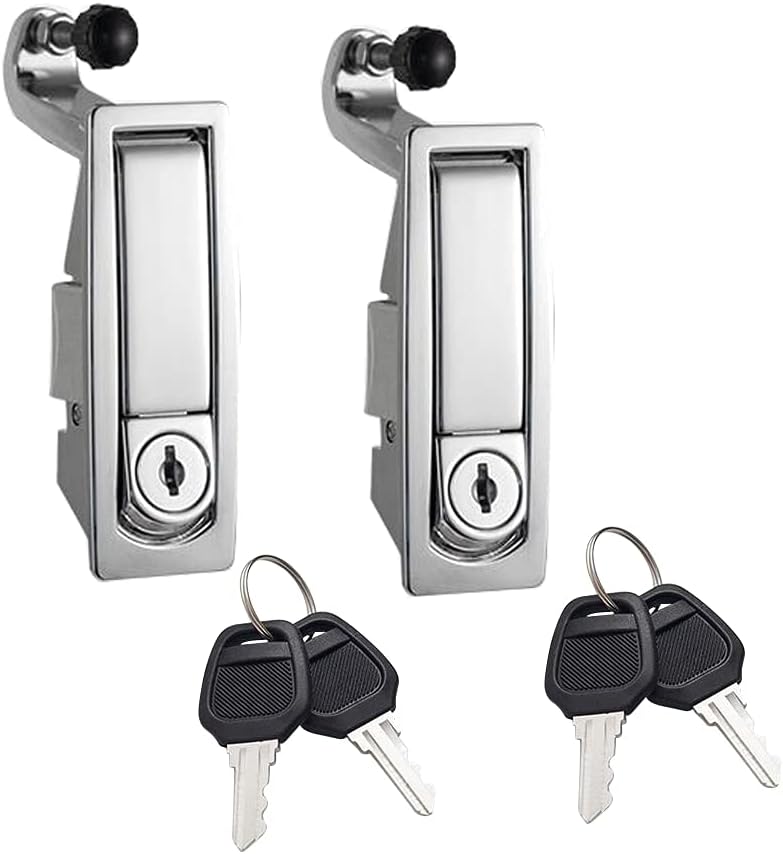 WJSKDQ 2PCS Compression Latch Lock Trigger Latch Lock Zinc Alloy Adjustable Lever Hand Operated