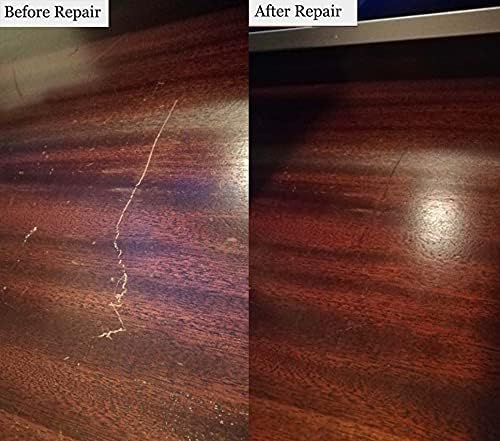 Furniture Markers Touch Up, Lifreer 21 Pcs Wood Filler Floor Scratch Repair Kits, Wood Markers and