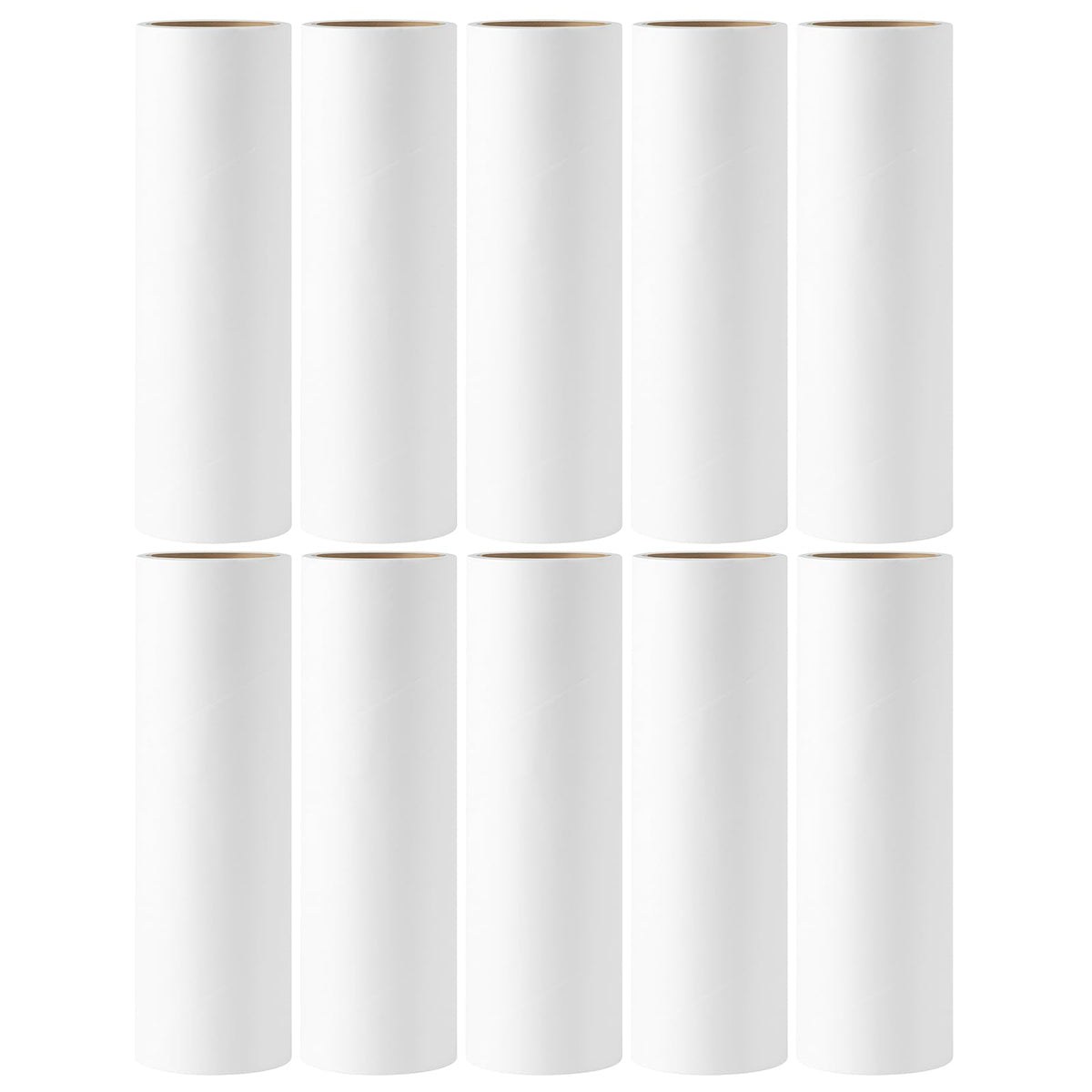 Lint Roller Refills 6.3 inch Great Value 10 Pack Extra Sticky Lint Remover Refills for Pet Hair