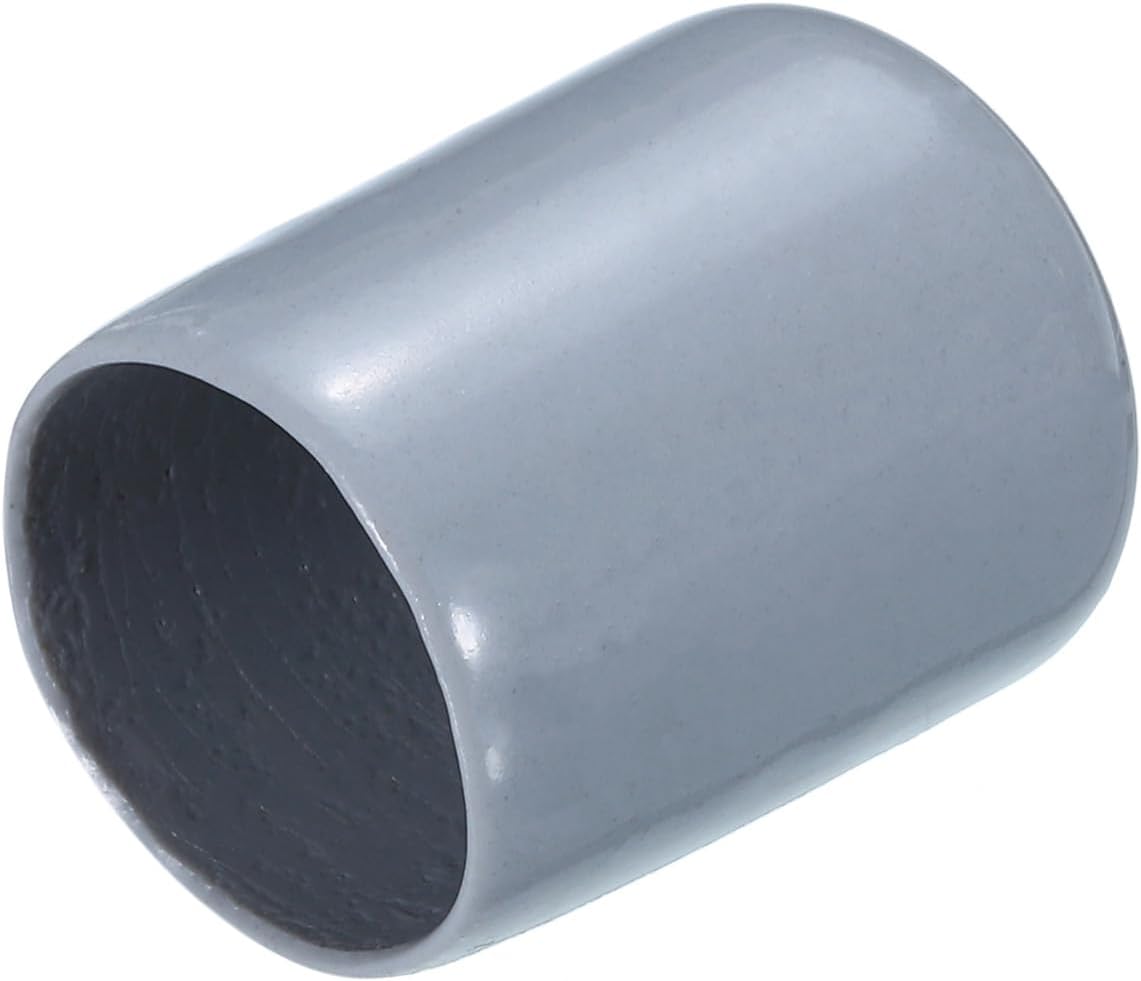 uxcell 20pcs Rubber End Caps 19mm(3/4") ID Vinyl PVC Round Tube Bolt Cap Cover Screw Thread