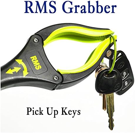 RMS 2-Pack 32 Inch Extra Long Grabber Reacher with Rotating Jaw - Mobility Aid Reaching Assist Tool