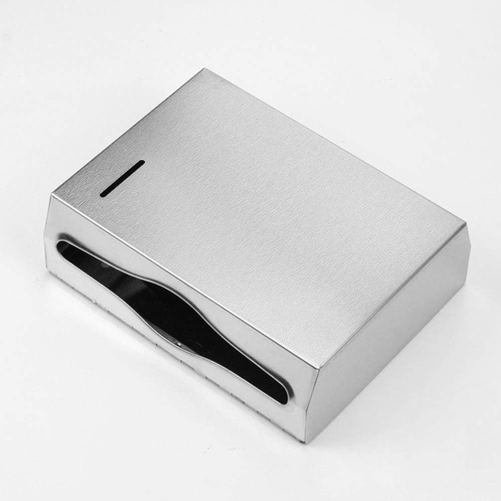 Wall Mounte Paper Towel Dispensers, 10.4" L x 3.3" D x 8.3" H, Stainless Steel C-Fold Multifold