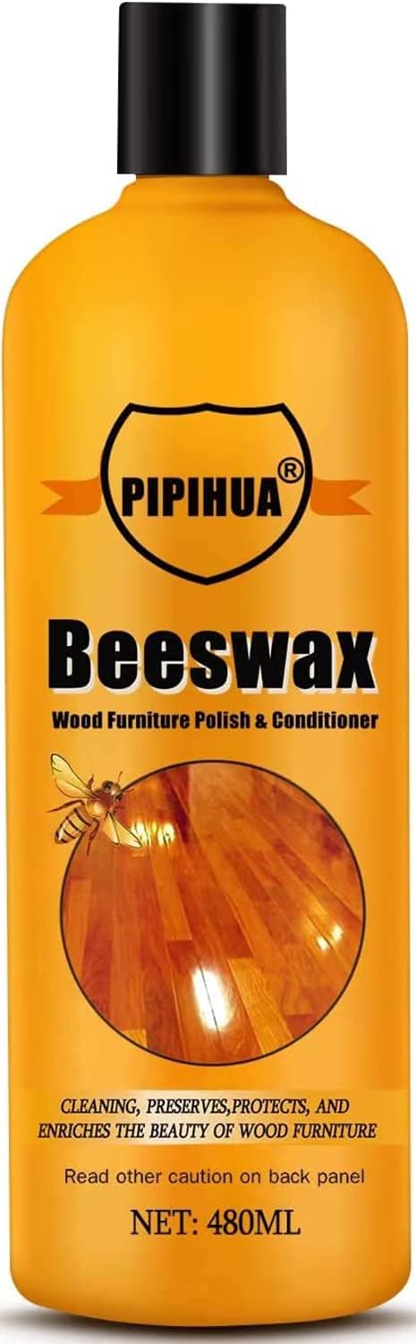 PIPIHUA Beeswax Polish and Conditioner for Wood Furniture - Waterproof & Restorer Wood Wax