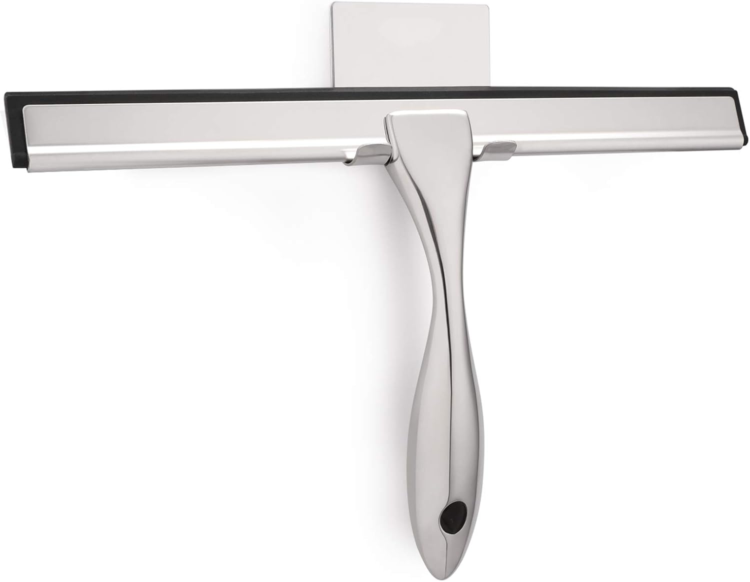 Hiware All-Purpose Shower Squeegee for Shower Doors, Bathroom, Window and Car Glass - Stainless