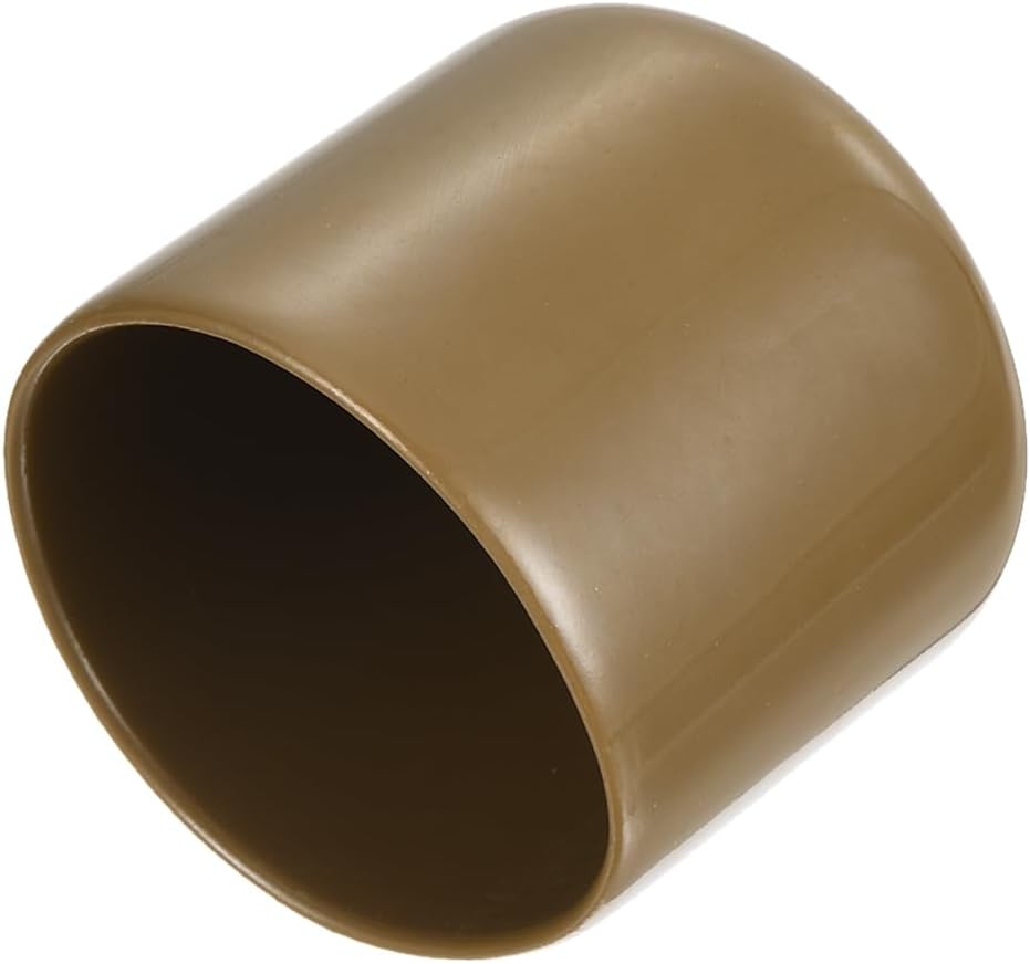 uxcell 20pcs Rubber End Caps 33mm(1 5/16") ID Vinyl PVC Round Tube Bolt Cap Cover Screw Thread