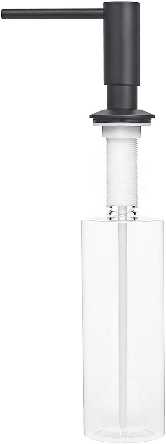 Samodra Sink Soap Dispenser, Metal Pump Head Liquid Lotion Countertop Kitchen Bathroom Soap