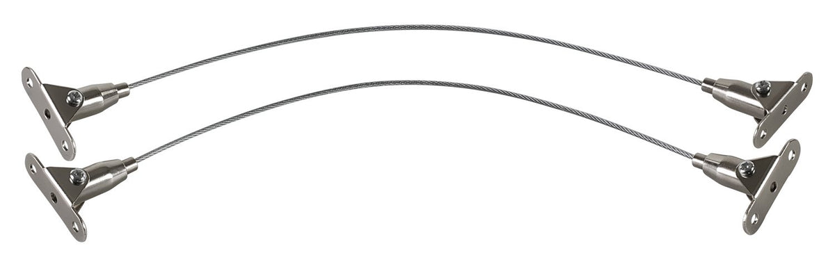 Mount-It! Furniture Anti-Tip Anchor - Steel Child Safety Straps | Secure Wall Anchors for