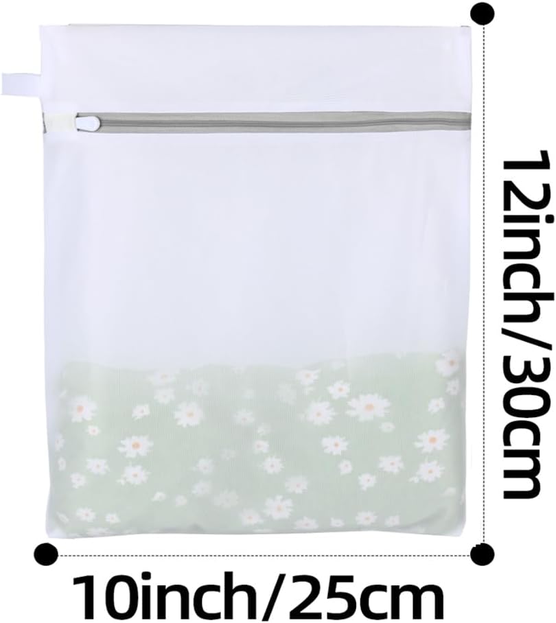 Mesh Laundry Bags, Mesh Wash Bags, Durable Mesh Structure with Strong Zipper, Suitable for