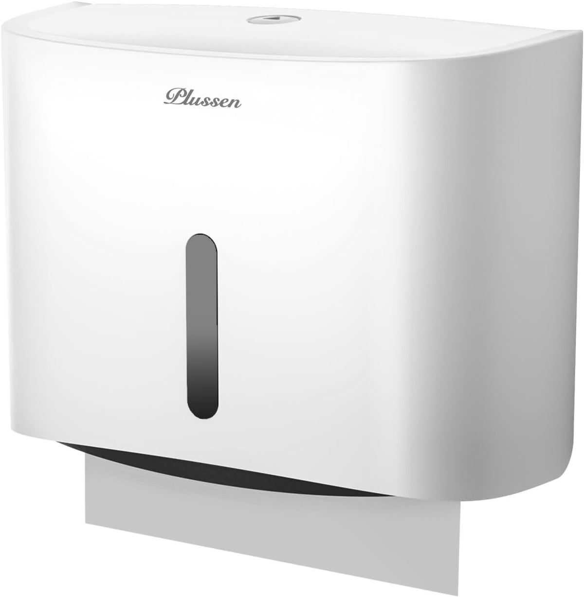 Paper Towel Dispenser Wall Mount, Adhesive No Drilling Multifold Trifold Cfold Commercial Hand