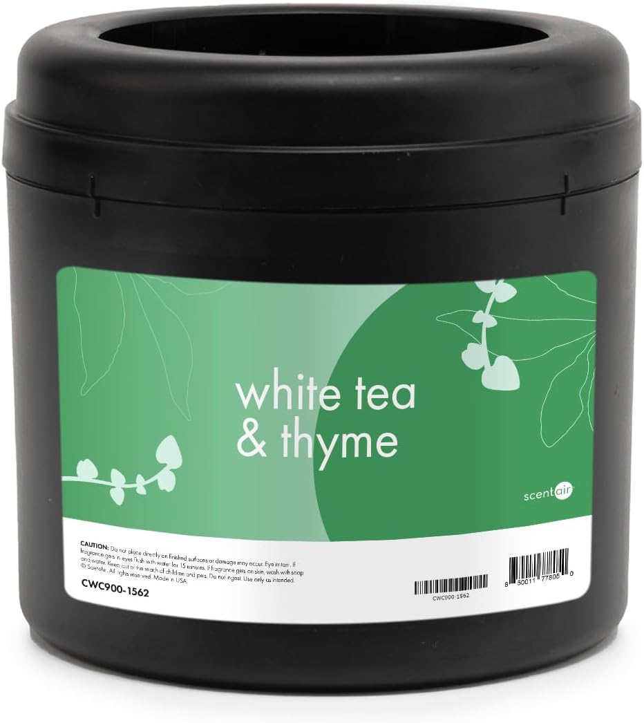 ScentAir Whisper Home Monthly Plug-in Refill, Fragrance Cartridge for Home and Office, White Tea &