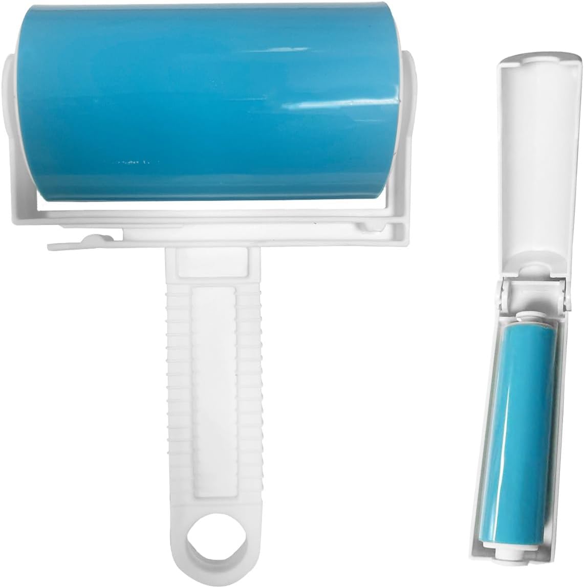 Reusable Portable Lint Roller 2 Pack, Washable Sticky Lint Roller Travel Pet Hair Remover Brush