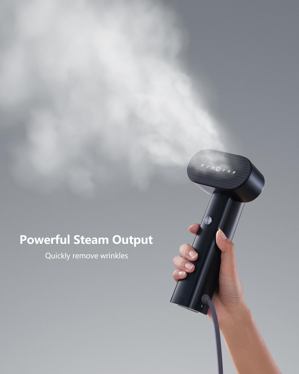 G6 Steamer for Clothes Portable 2-in-1 Travel Iron for Clothes, Just 0.7lbs Lightly, 10 Minutes of