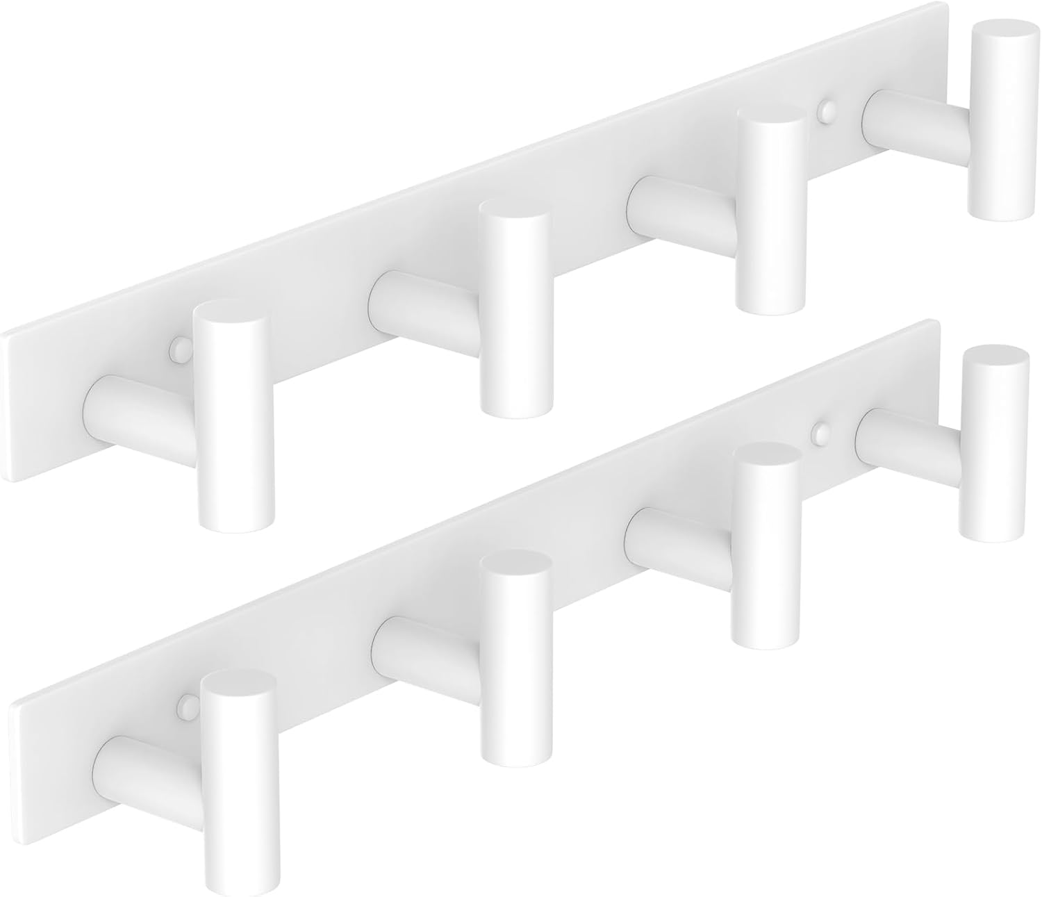VAEHOLD Hat and Coat Wall Mount Rack - Hooks for Robes, Bags, Keys, and Towels - Bathroom Towel