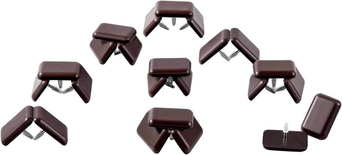 Furniture Sliders-Furnigear (Teflon) Nail in Chair Glides for Carpet and Hardwood Floor - Move Your