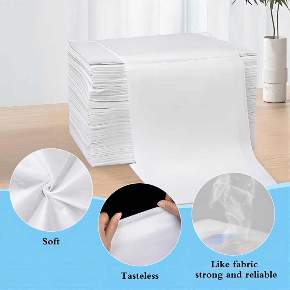 100Pcs Disposable Massage Table Sheets 31.5" x 71" Non-Woven Fabric Bed Covers for Ultimate Hygiene