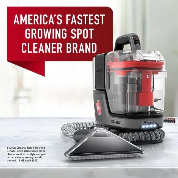 Hoover ONEPWR CleanSlate Cordless Portable Carpet + Upholstery Spot Cleaner Machine, Powerful