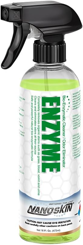 Nanoskin ENZYME Multi-Purpose Cleaner & Odor Eliminator 16 Oz. - Removes Complex Organic Stains