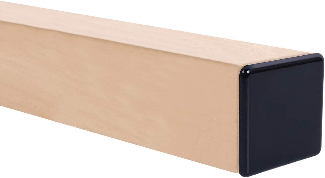Ezprotekt 2.5 inch Square Self Adhesive Furniture Movers Sliders for Carpet, 16 Pcs Self Stick