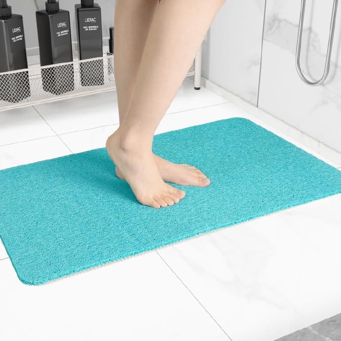 Non-Slip Bathtub Mat, Anti Slip Shower Mat, Fast Drying Bathtub Mats, Foot Scrubber Mat, Anti Slip