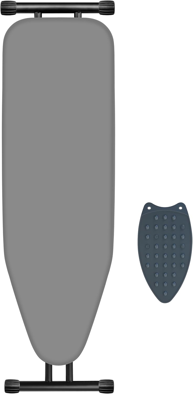 Ironing Board, Compact and Space Saver,Size 13 x 43, Metal Construction Ironing Boards with Extra