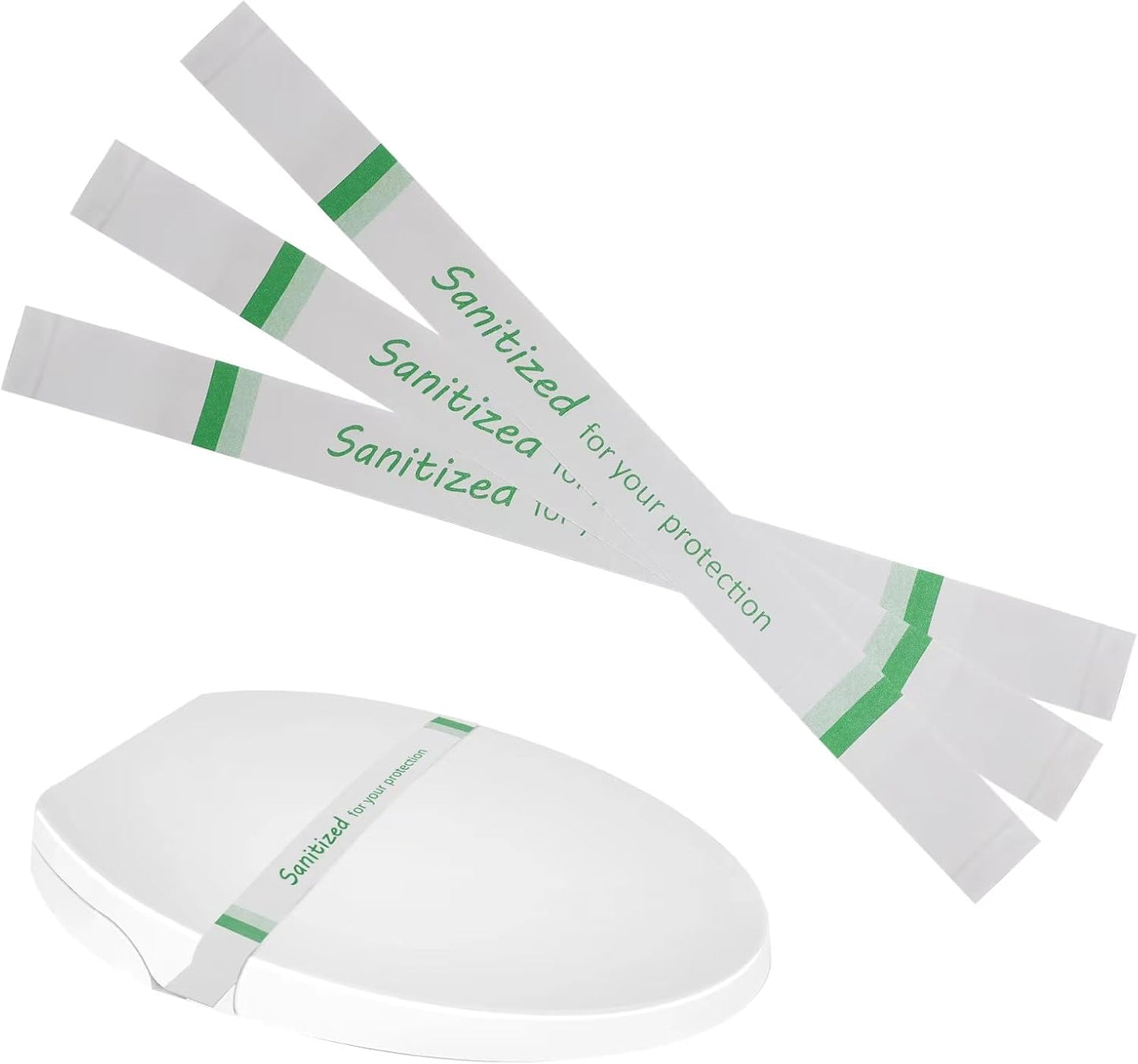 Germiwipe Printed Toilet Seat Bands,Toilet Strips,Hotel Essentials Paper Toilet Seat band for