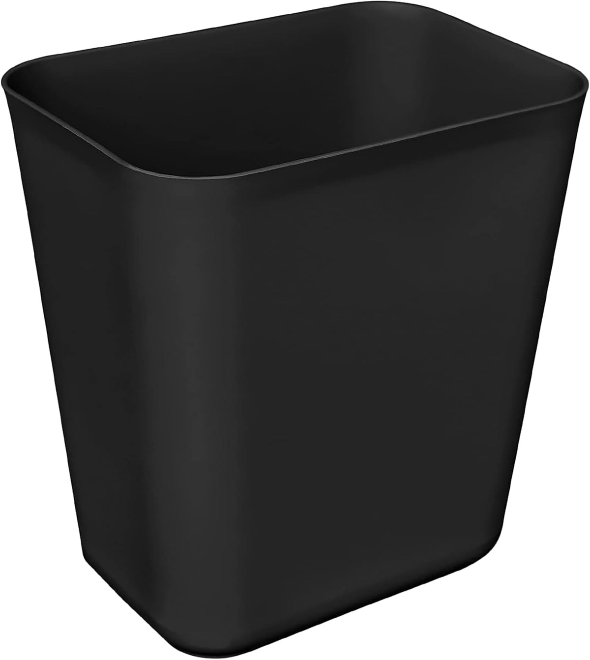Nipogear 3 Gallons Efficient Trash Can Wastebasket, Fits Under Desk, Kitchen, Home, Office (Black
