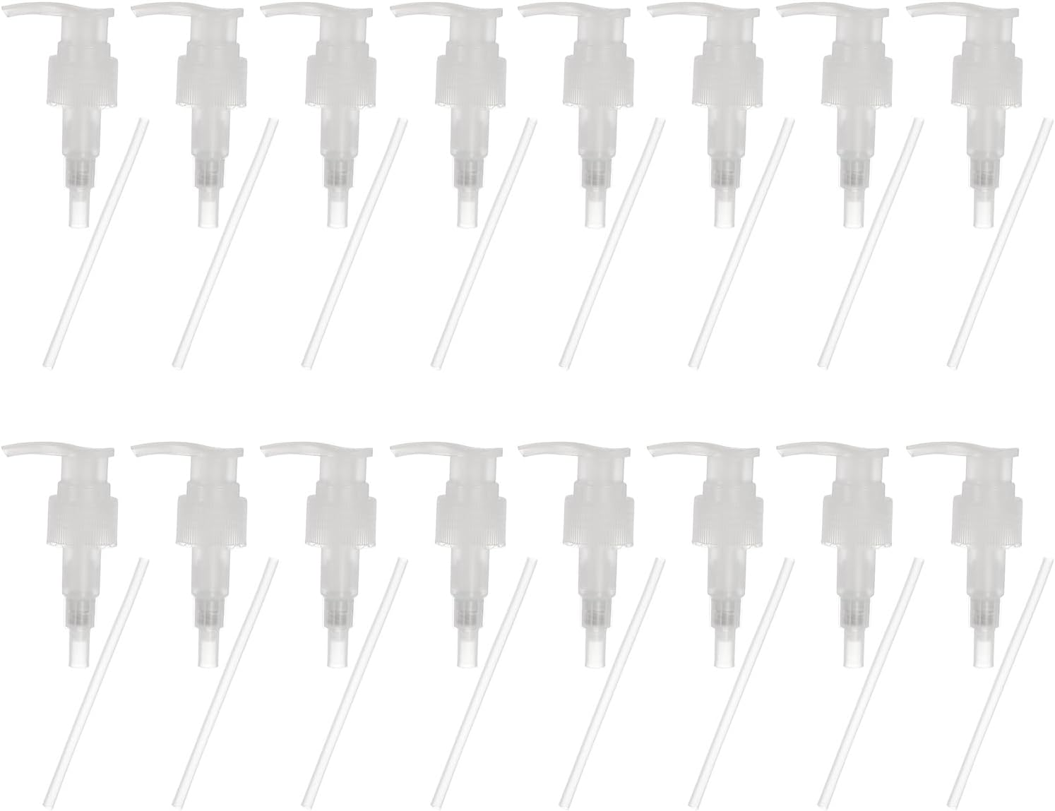uxcell 16 Pcs Soap Dispenser Pump Heads Soap Dispensers Top Pumps Replacement Switch Pumphead for