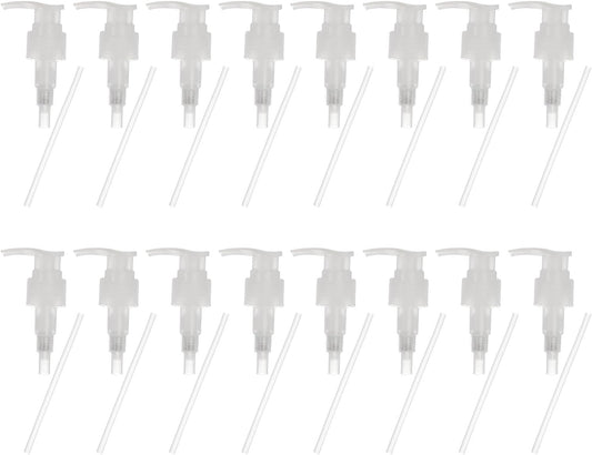 uxcell 16 Pcs Soap Dispenser Pump Heads Soap Dispensers Top Pumps Replacement Switch Pumphead for