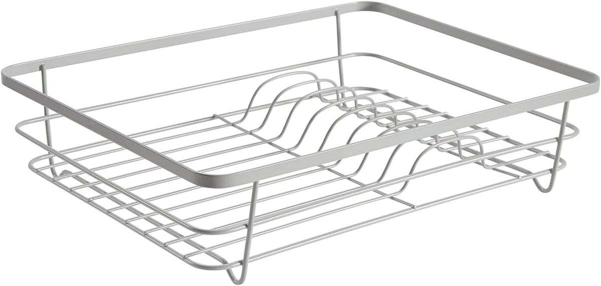 Dish Drying Rack 3 Piece Dish Drainer with Drainboard Set for Kitchen Counter – Dish Rack with