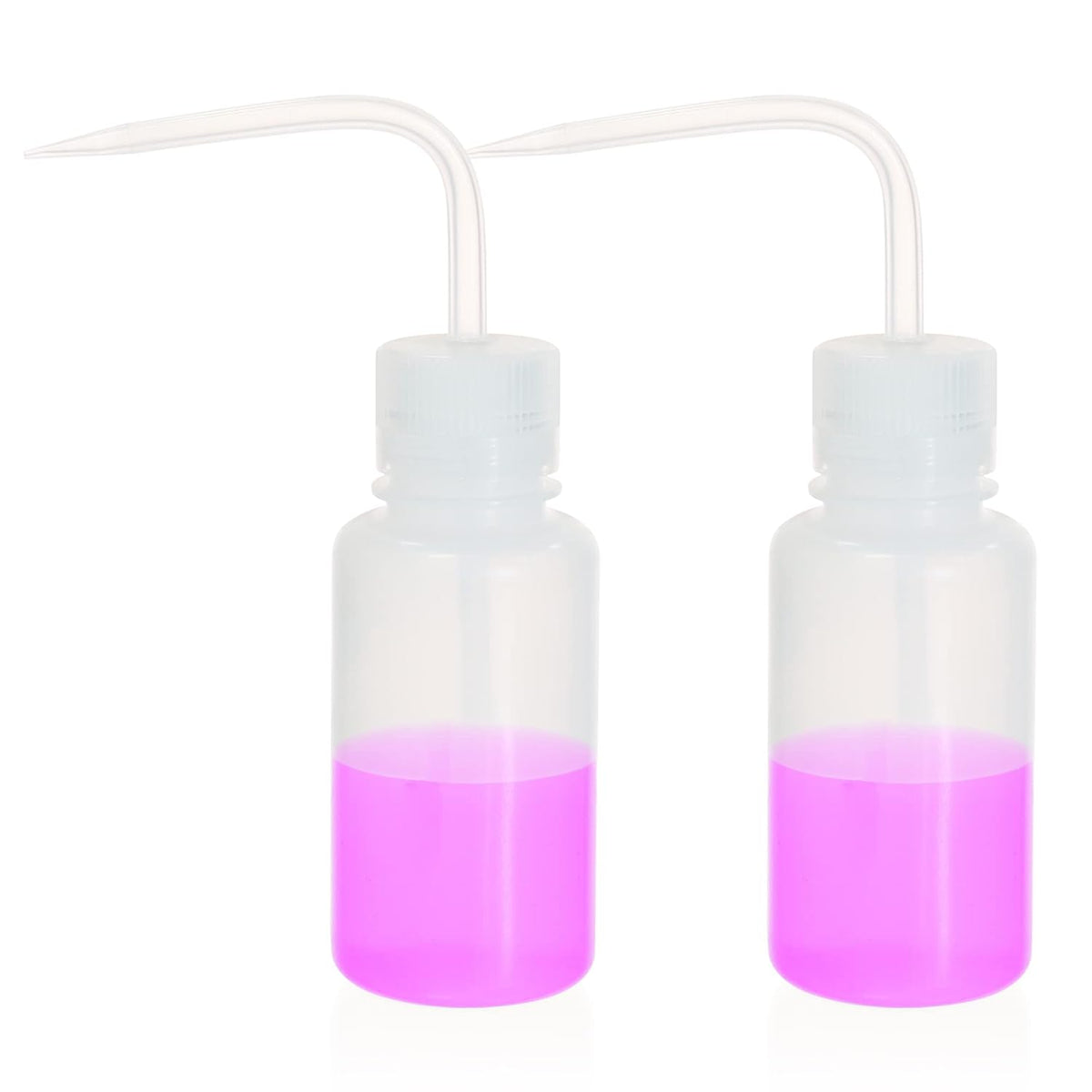 New Released Thick Wall 250ml Squeeze Bottle Set 2pcs- Laboratory Grade Durable Wash Bottles for