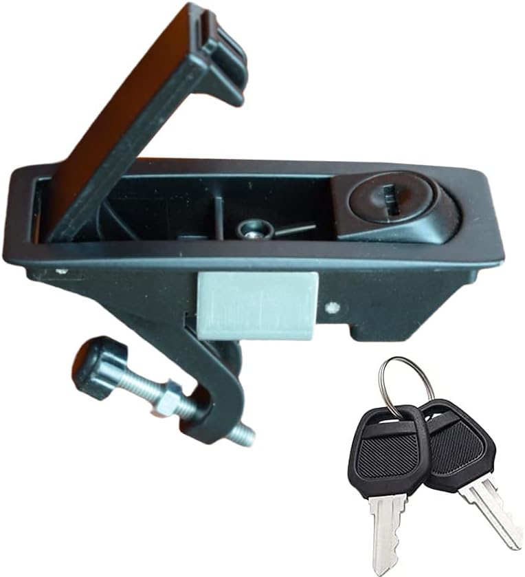 WJSKDQ 2PCS Compression Latch Lock Powder Coated Zinc Alloy Adjustable Lever Hand Operated Flush