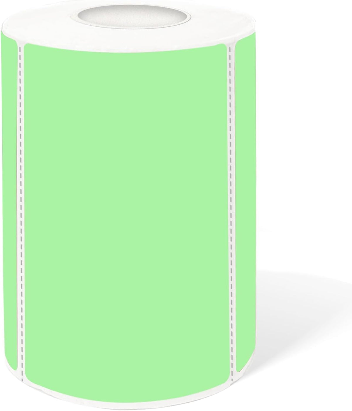 2×3 Inch Green Removable Thermal Labels,Self-Adhesive Square Direct Thermal Labels,300 Sheets per