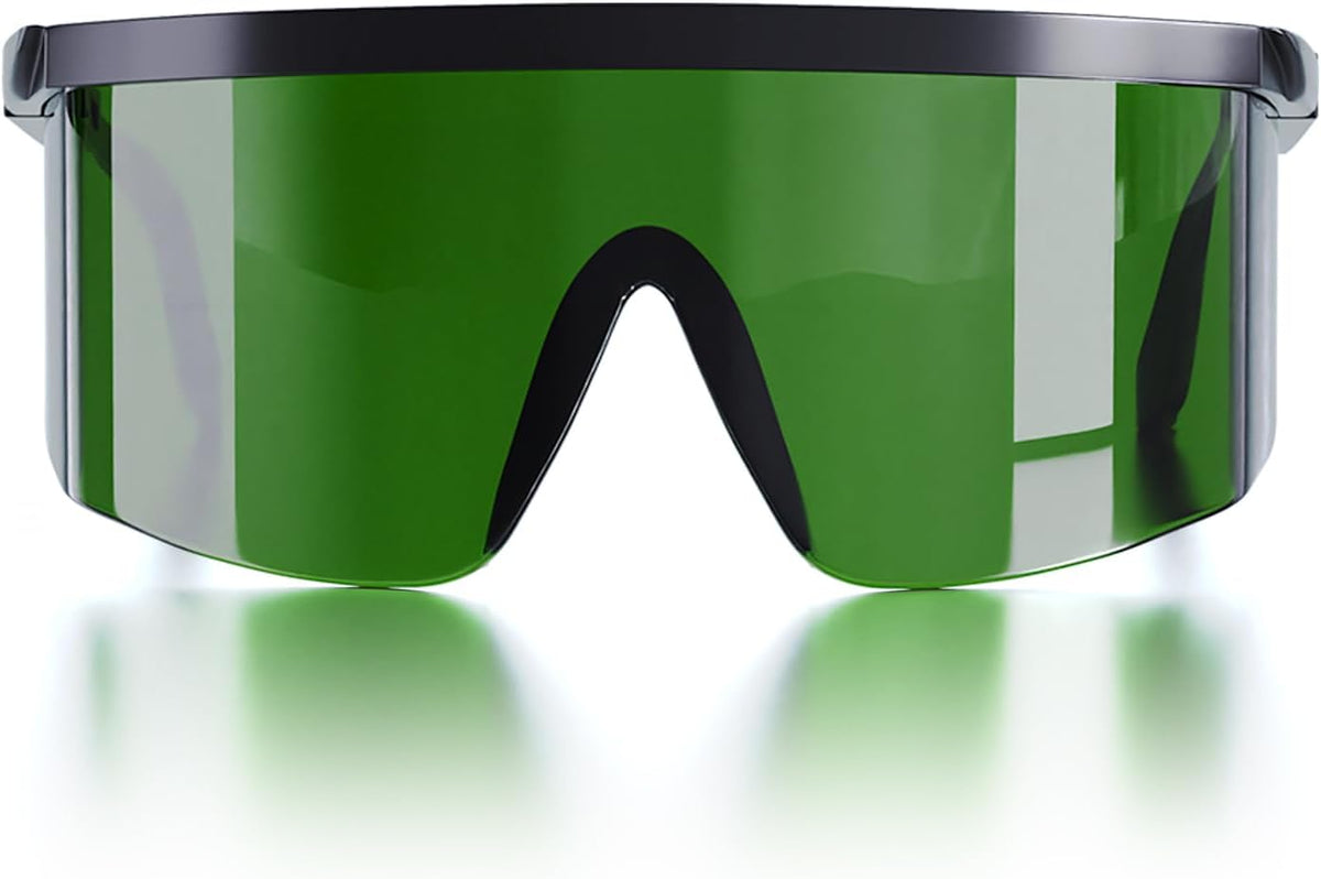 Laser Protection Glasses,IPL 200-2000nm Laser Eye Safety Goggles,with Case & Cleaning Cloth,for UV