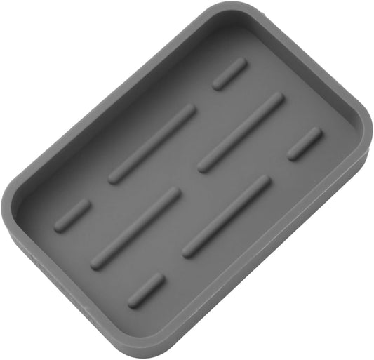 Silicone Kitchen Sink Organizer Tray for Multiple Usage,Easy Clean Sponges Holder for Kitchen