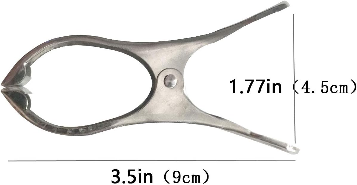 Metal ClothesPins,Row Cover Clips 20 Pack 3.5 Inch Stainless Steel Pool Towel Clips,Chair Clips for
