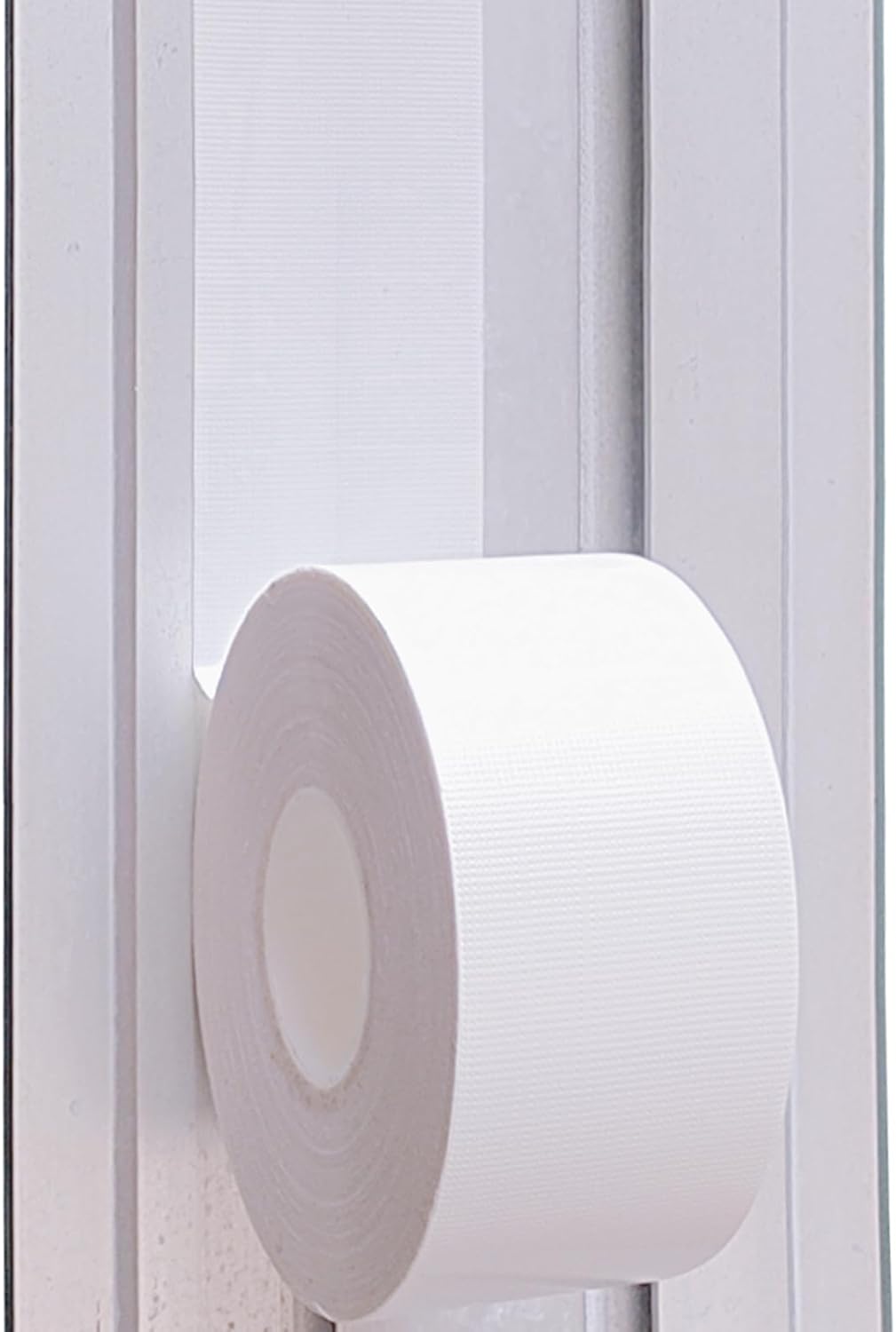 White Window Weather Sealing Tape, Waterproof Window AC Air Conditioner Sealing Tape Can Keep Out