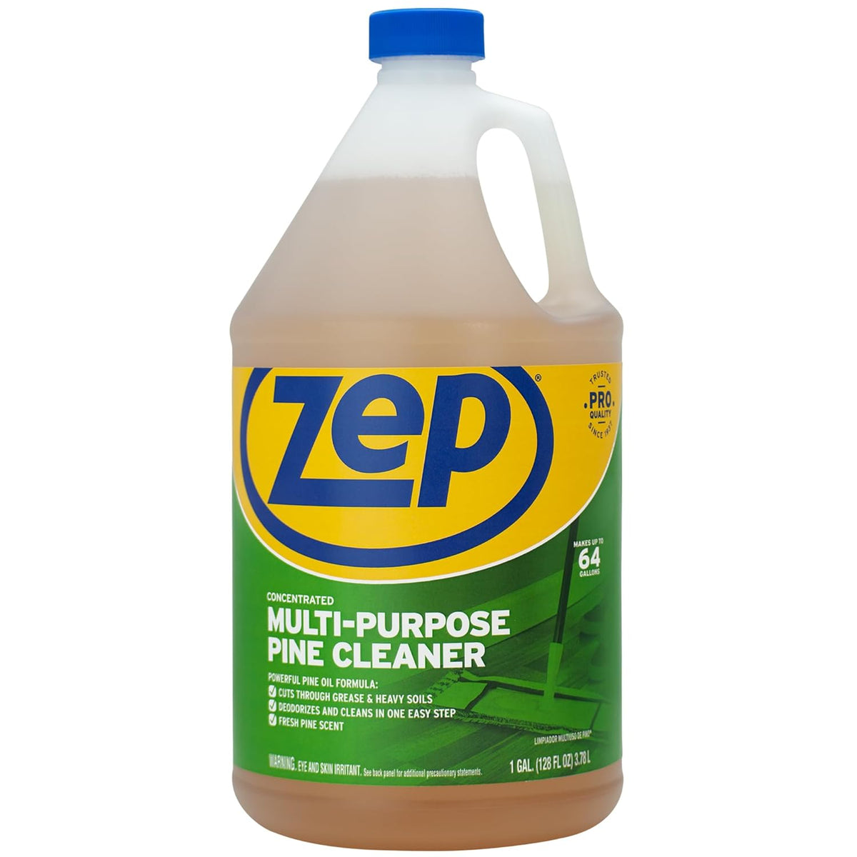 Zep Concentrated Multi-Purpose Pine Cleaner - 128 oz (Pack of 2) ZUMPP128 - Multi-Purpose Cleaner