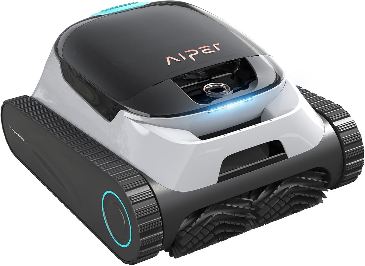 AIPER Scuba N1 Cordless Robotic Pool Cleaner, Wall & Waterline & Floor Cleaning, Smart Navigation