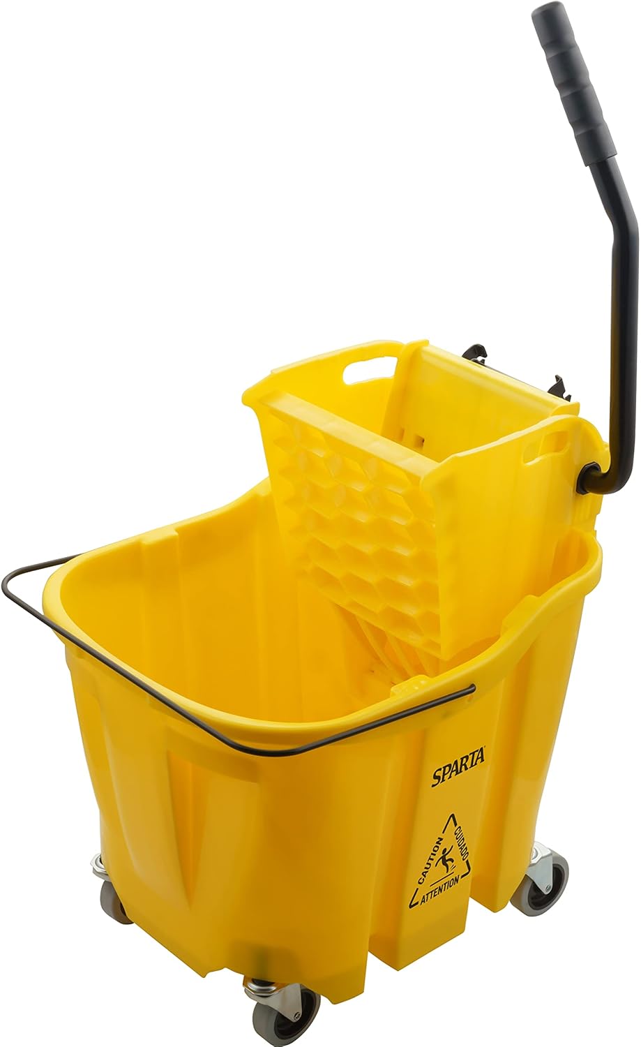 Carlisle FoodService Products Omnifit Mop Bucket with Wringer for Floor Cleaning, Restaurants